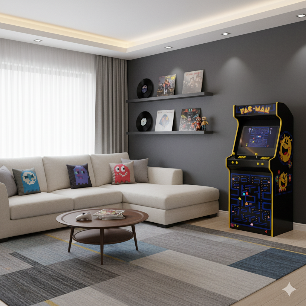 Arcade Fliperama Retrô Pacman 7000 jogos