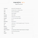 Console Portatil MANGMI AIR X Snapdragon  Android 14 , Tela IPS 5.5  Touch Screen