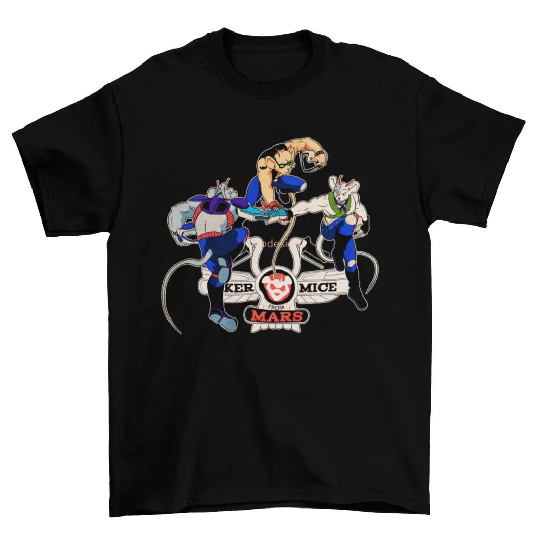 Camiseta Algodão Premium – Biker Mice From Mars – SNES – “Heroes Trio”