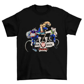 Camiseta Algodão Premium – Biker Mice From Mars – SNES – “Heroes Trio”