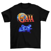 Camiseta Algodão Premium – Illusion of Gaia – SNES – “Dual Spirits Artwork”