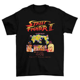 Camiseta Algodão Premium – Street Fighter II – SNES – “World Warrior Select”