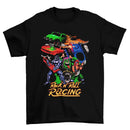 Camiseta Algodão Premium Rock N’ Roll Racing – Super Nintendo – "Metal Car Mayhem"