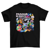 Camiseta Algodão Prime Mario Kart 8 Deluxe – Nintendo Switch – “Racing Legends Mix”
