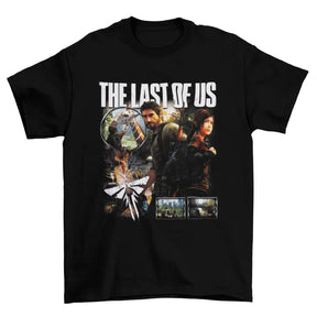 Camiseta Algodão Prime The Last of Us – PS4/PS5 – “Joel & Ellie Journey”