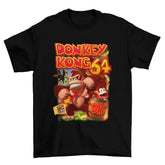 Camiseta Algodão Prime Donkey Kong 64 – Nintendo 64 – “Banana Squad Adventure”