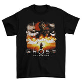 Camiseta Algodão Prime Ghost of Tsushima – PS4/PS5 – “Samurai Firestorm”