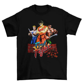 Camiseta Algodão Premium Final Fight – SNES – “Metro City Heroes Retro”