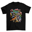 Camiseta Algodão Premium Cadillacs and Dinosaurs – Arcade – “Chaos & Creatures Lineup”