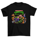Camiseta Algodão Premium Teenage Mutant Ninja Turtles: Turtles in Time – SNES – “Boss & Heroes Pixel Collage”