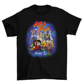 Camiseta Algodão Premium Alex Kidd – Master System – "Monster Castle Battle"