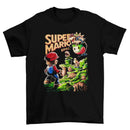 Camiseta Algodão Premium Super Mario Bros. – NES – “Retro Bowser Showdown”