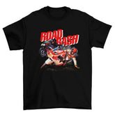 Camiseta Algodão Premium Road Rash – Mega Drive – "Highway Combat Crash"