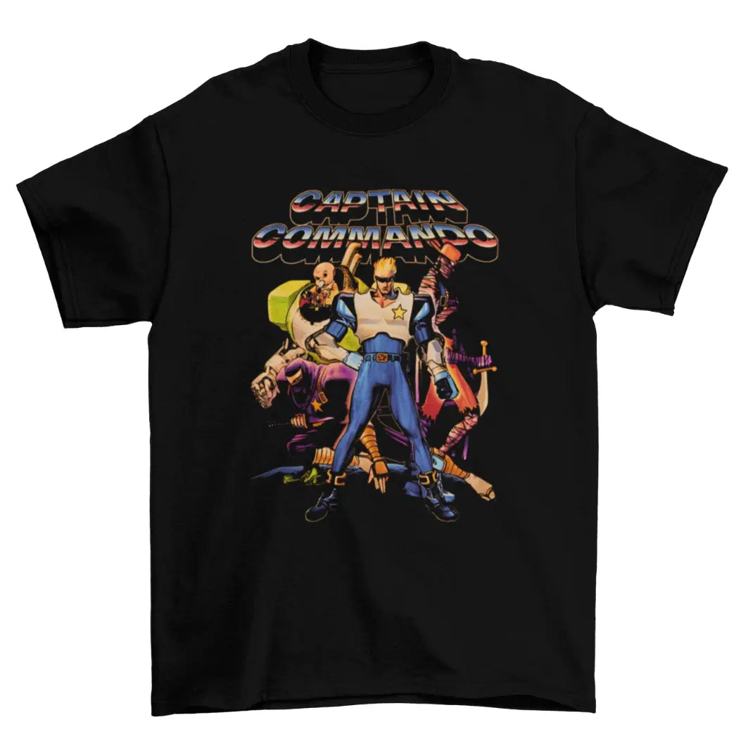 Camiseta Algodão Premium Captain Commando
