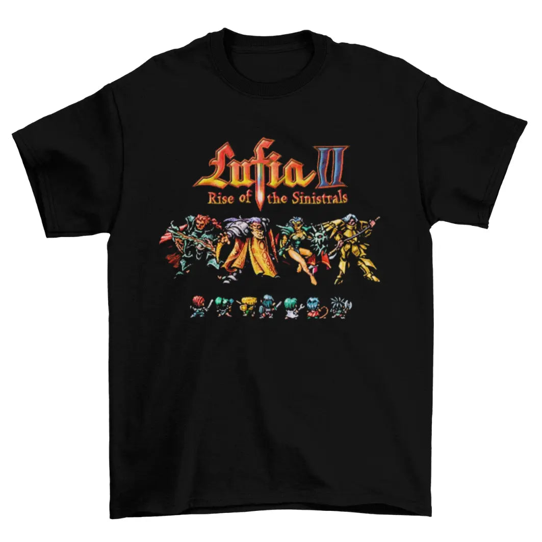Camiseta Algodão Premium Lufia II Rise of the Sinistrals