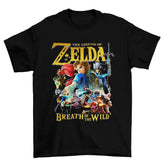 Camiseta Algodão Prime The Legend of Zelda BOTW – Nintendo Switch – “Hyrule Warriors Unite”