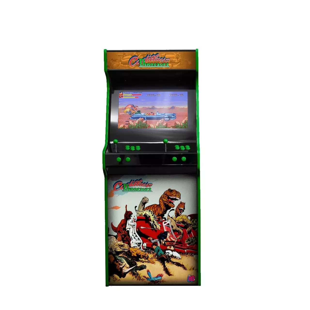 Arcade Fliperama Retrô Cadillacs and Dinosaurs 7000 jogos