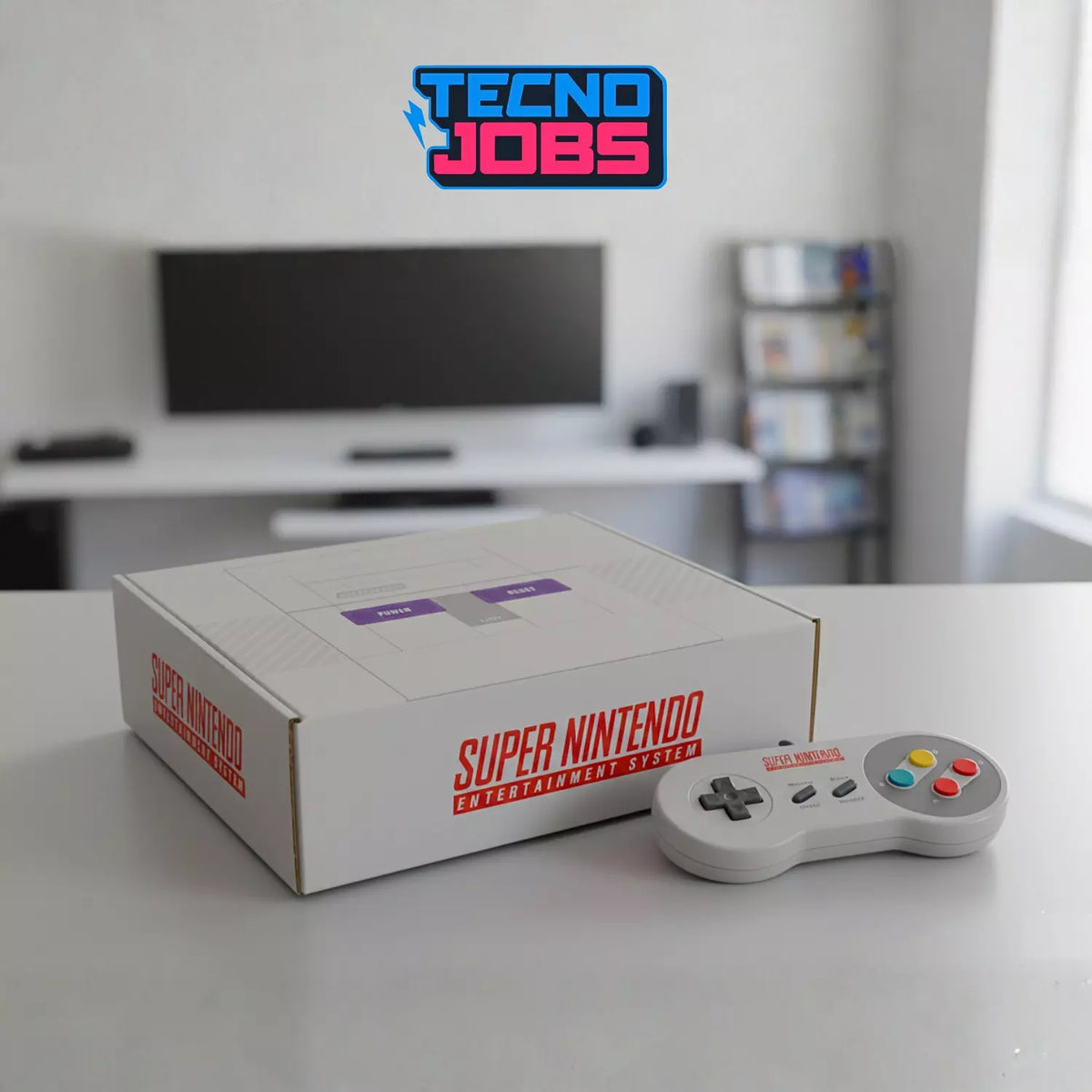 Gift Box 16 Bits Snes Edição Limitada Tecno Jobs