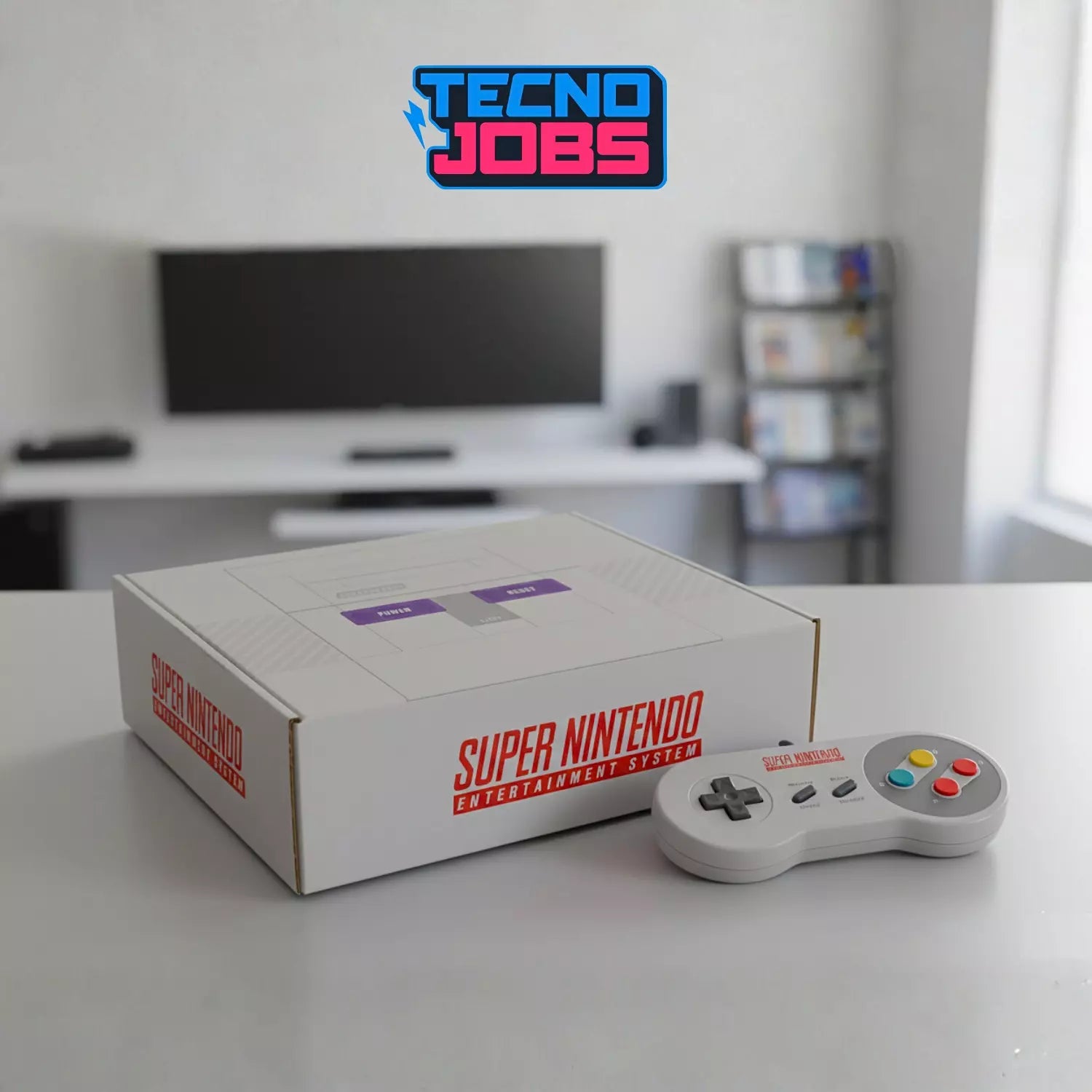 Gift Box 16 Bits Snes Edição Limitada Tecno Jobs