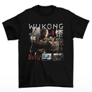 Camiseta Algodão Premium Black Myth Wukong – Monkey King Warrior