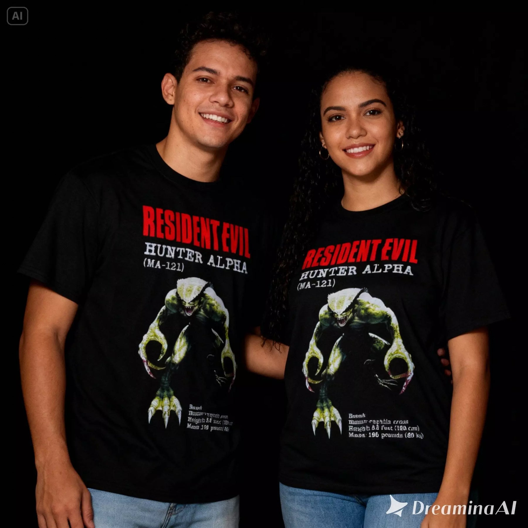 Camiseta Algodão Premium Resident Evil 2 – Licker Mutation