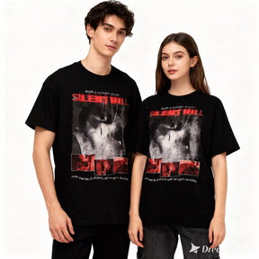 Camiseta Algodão Premium Silent Hill – Death Is No Escape