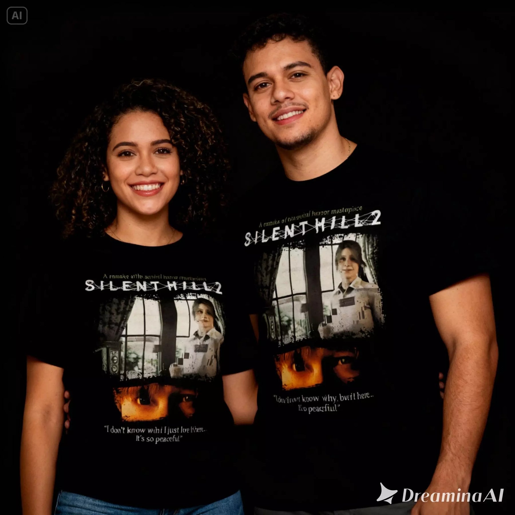 Camiseta Algodão Premium Silent Hill 2 – Visões da Culpa