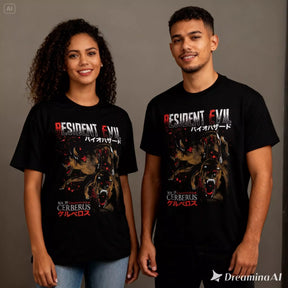 Camiseta Algodão Premium Resident Evil – Cerberus MA-39