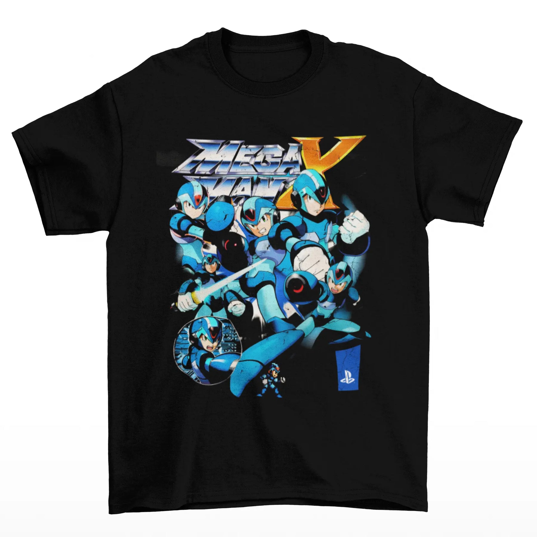 Camiseta Algodão Premium Mega Man Zero X – Legacy Edition