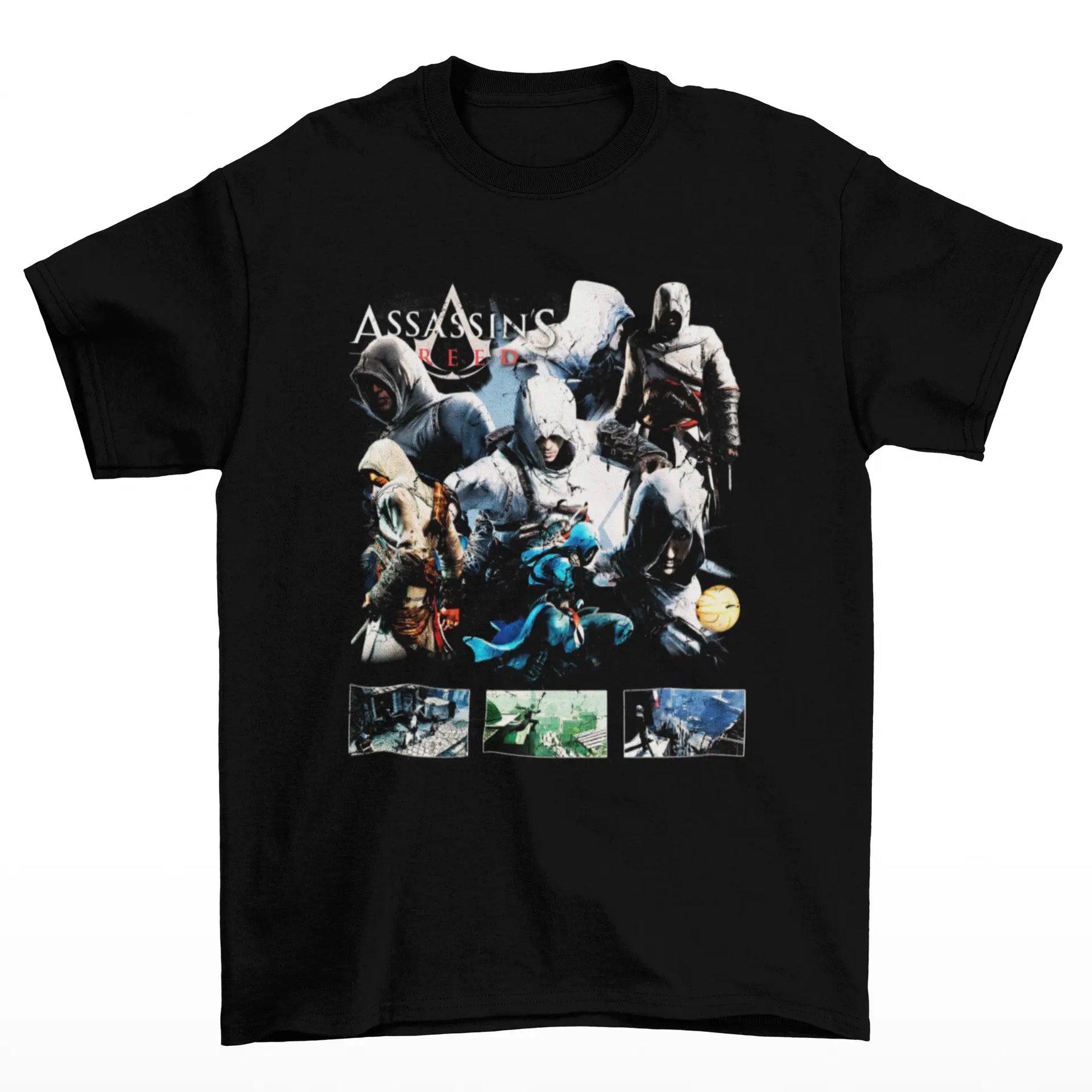 Camiseta Algodão Premium Assassin’s Creed Game Legacy