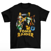 Camiseta Algodão Premium Tomb Raider Game Clássica PS1