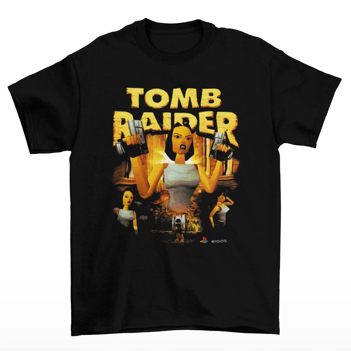 Camiseta Algodão Premium Tomb Raider – Classic Lara Croft 96
