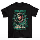 Camiseta Algodão Premium Metal Gear Solid 3 – Snake Eater Jungle
