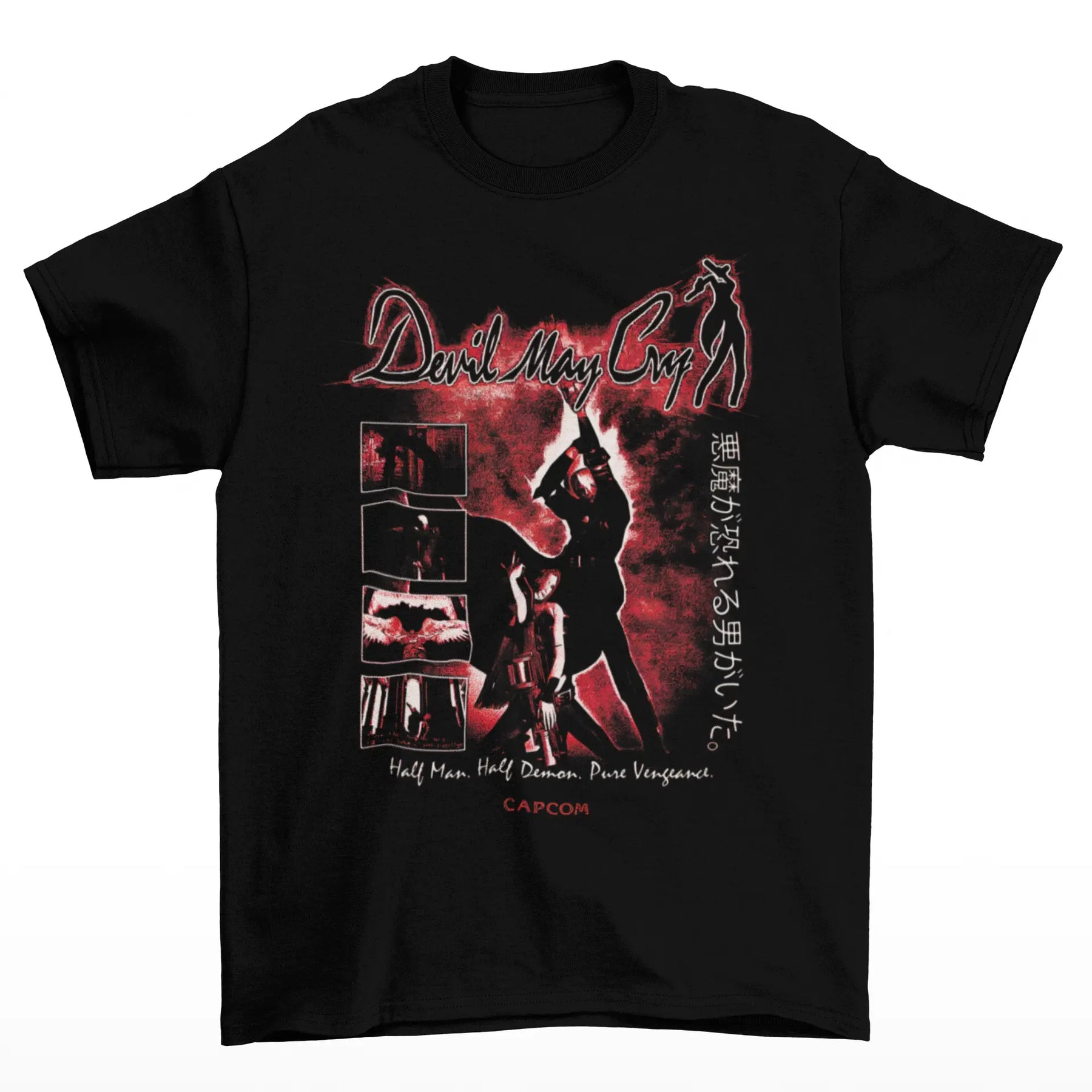 Camiseta Algodão Premium Devil May Cry Game Classic Red
