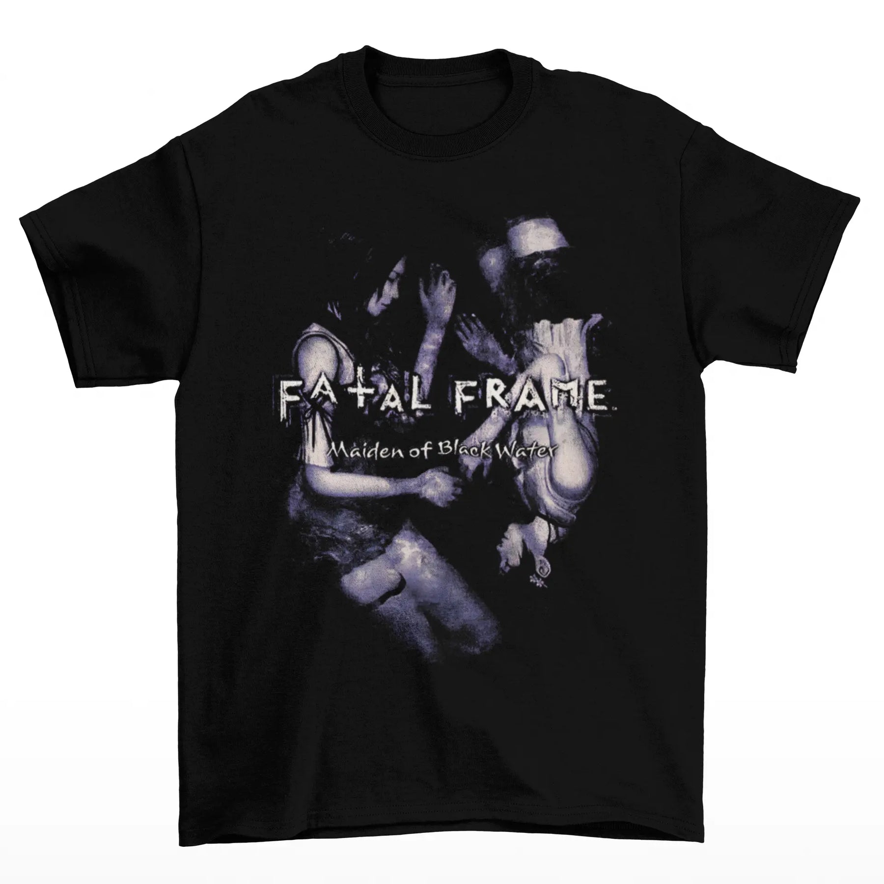 Camiseta Algodão Premium Fatal Frame Game Black Water