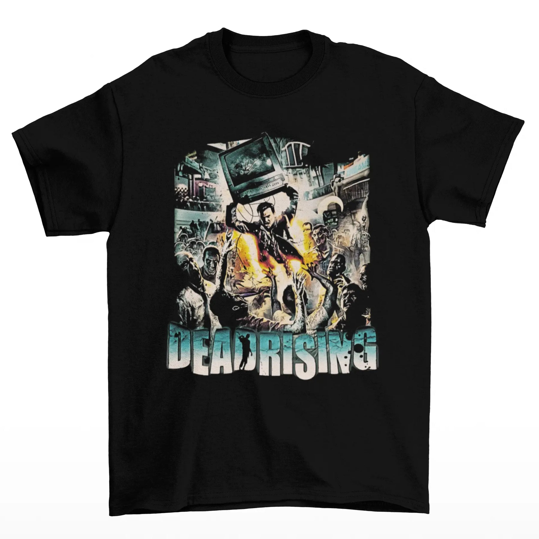 Camiseta Algodão Premium Dead Rising Game Survival