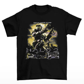 Camiseta Algodão Premium Halo 4 – Xbox 360 – "Master Chief Awakening"