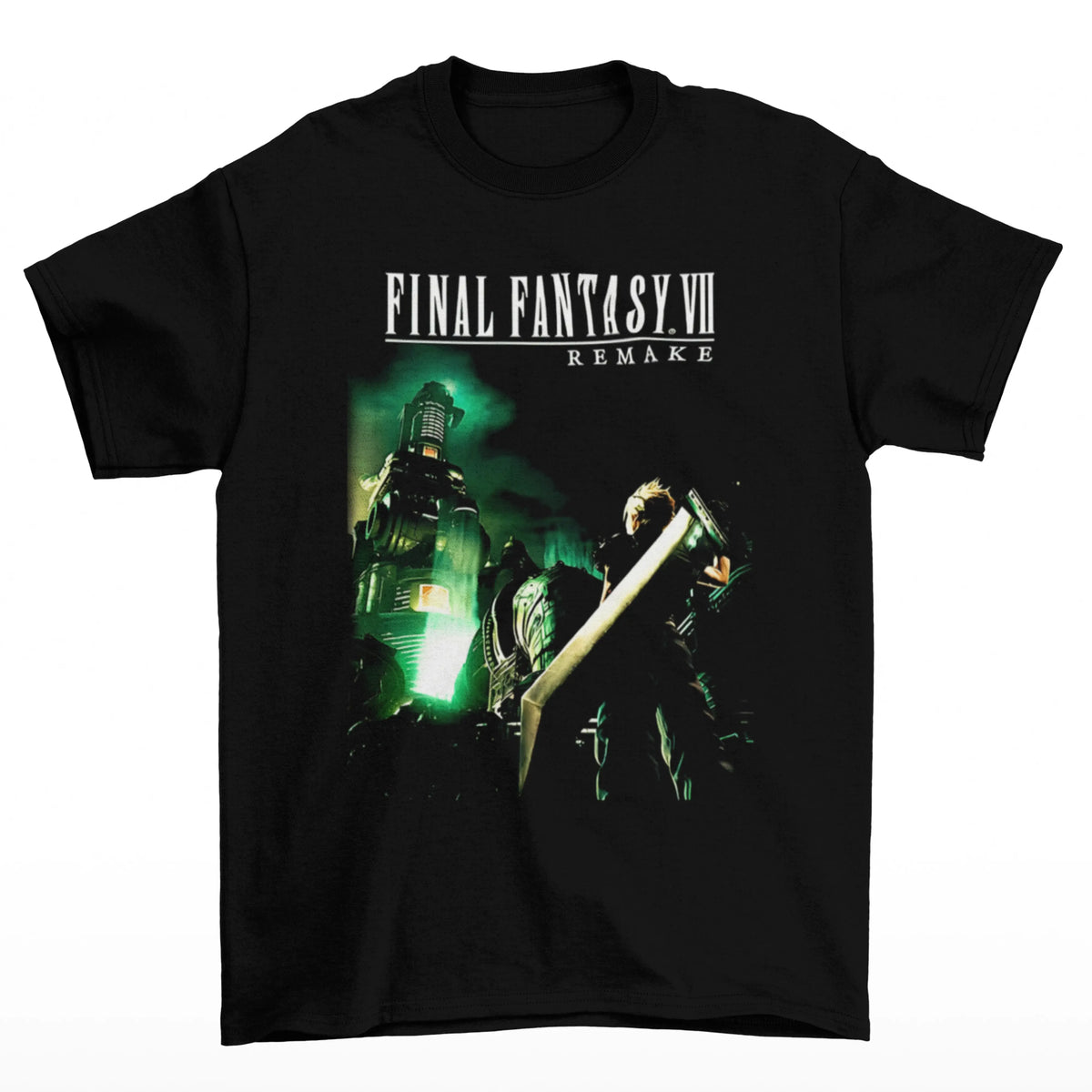 Camiseta Algodão Premium Final Fantasy VII Remake – Cloud Shinra