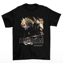Camiseta Algodão Premium Final Fantasy VII Rebirth – Cloud & Sephiroth