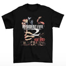 Camiseta algodao Premium Resident Evil 2 "You Died" Collage