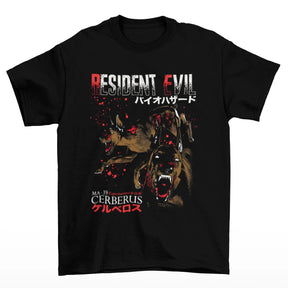 Camiseta Algodão Premium Resident Evil – Cerberus MA-39