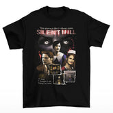 Camiseta Algodão Premium Silent Hill – Ghost Town Edition