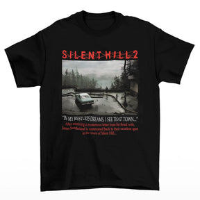 Camiseta Algodão Premium Silent Hill 2 – In My Restless Dreams