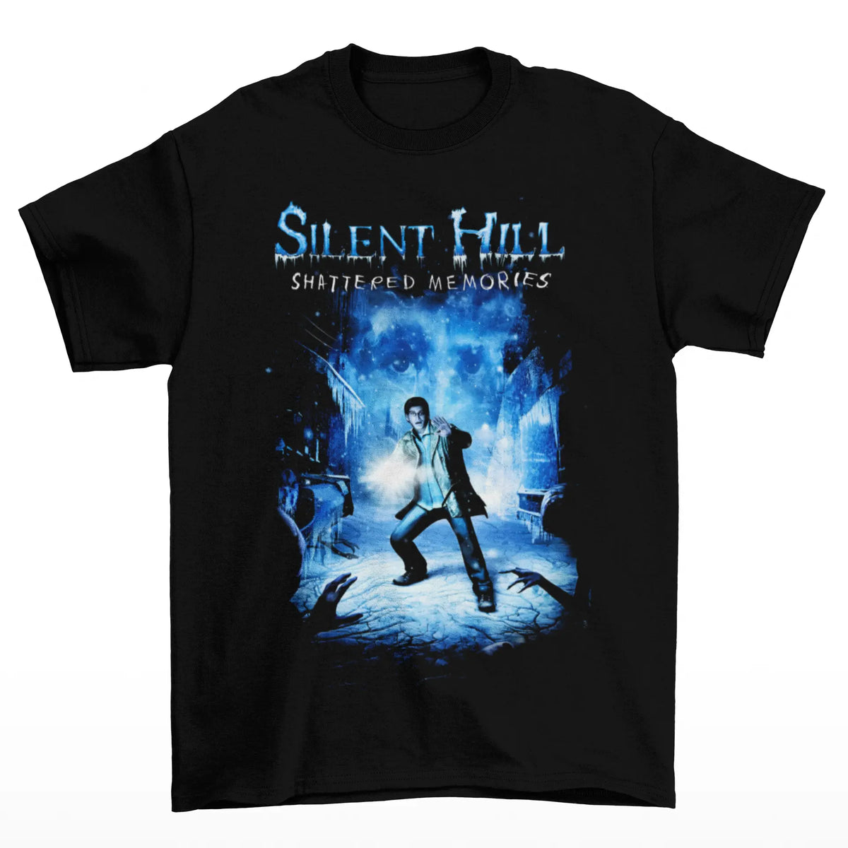 Camiseta Algodão Premium Silent Hill – Shattered Memories Frost