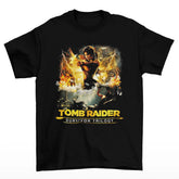 Camiseta Algodão Premium Tomb Raider – Survivor Trilogy