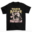 Camiseta Algodão Premium Tomb Raider – Lara Croft Dual Pistols