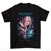 Camiseta Algodão Premium Metal Gear Solid 2 – Raiden Sons of Liberty
